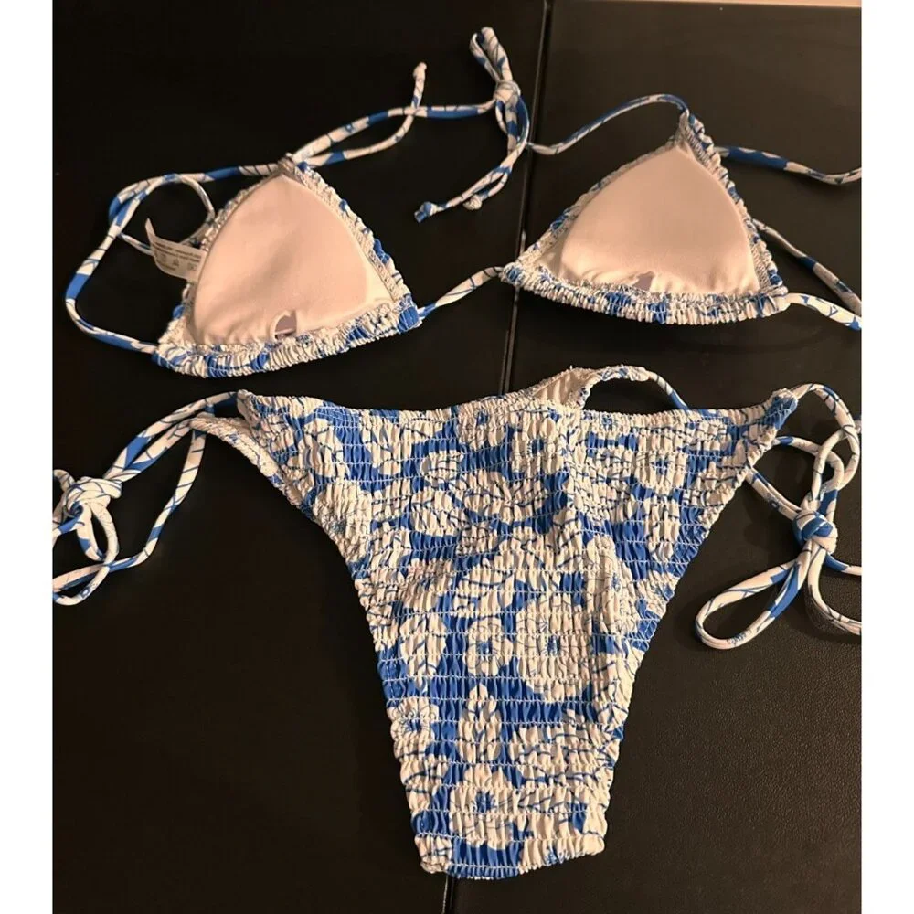 Women's Triangle Halter Bikini‎